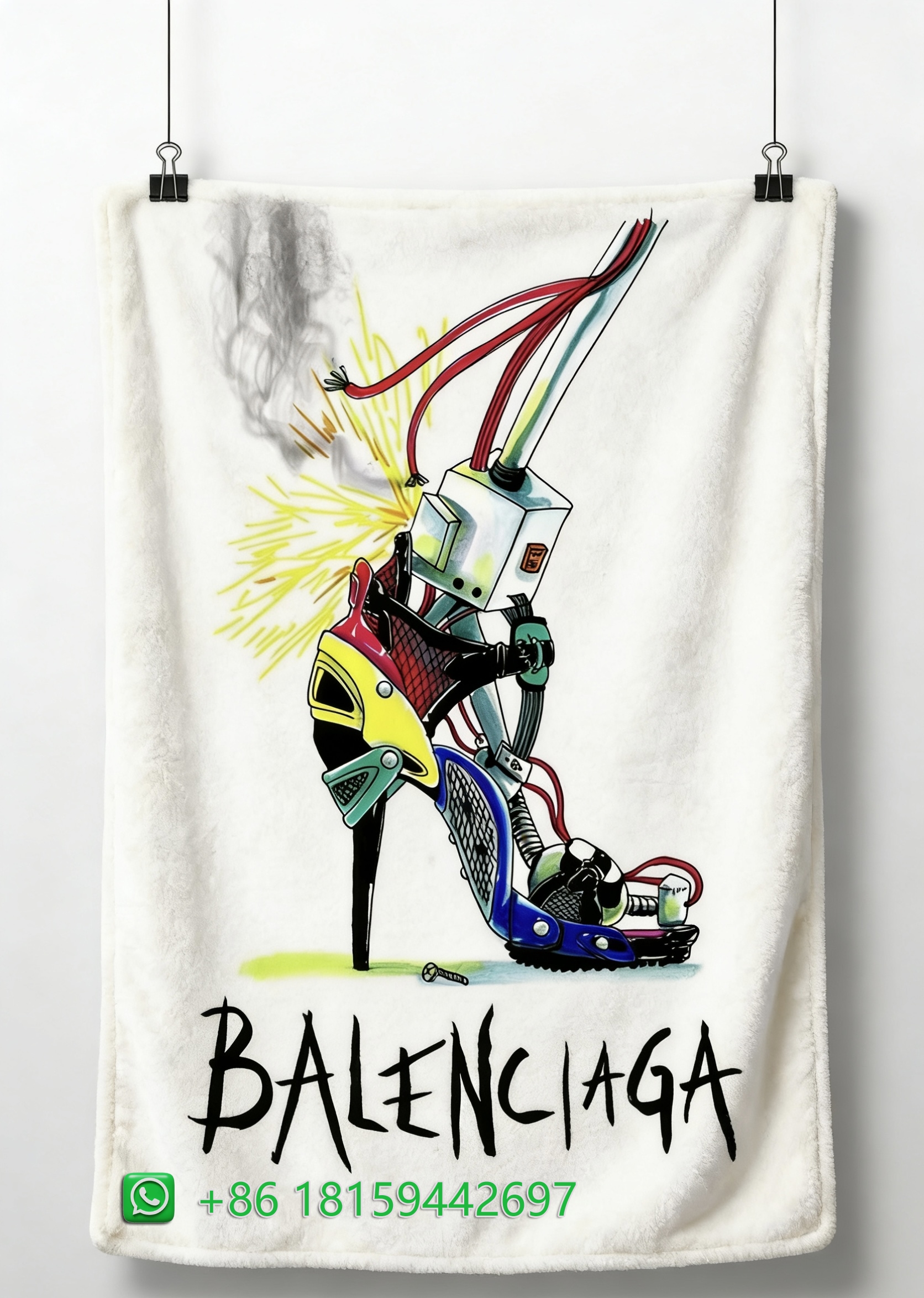 Balenciaga Throw Blankets